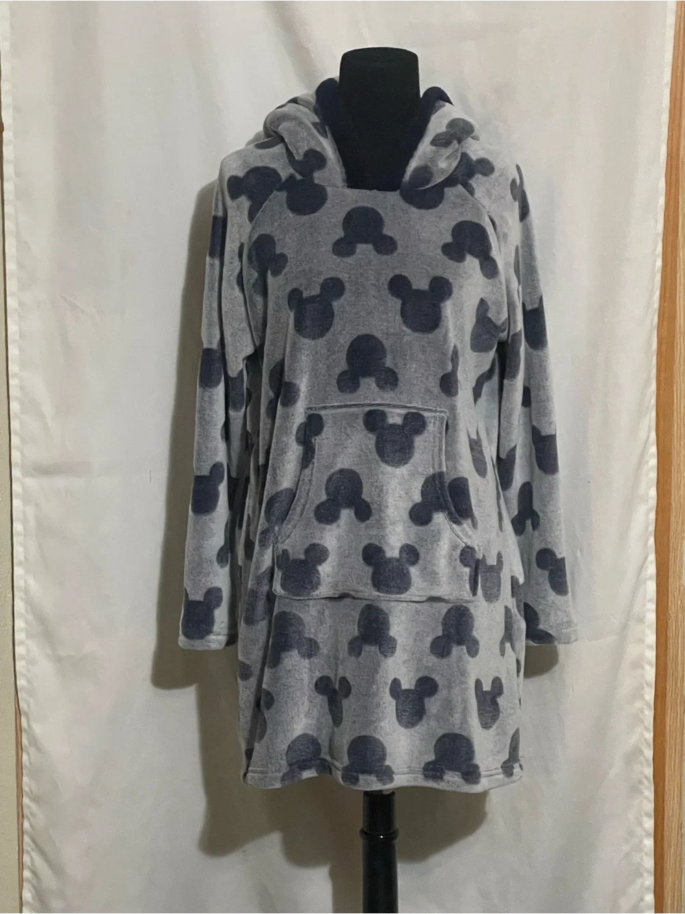 Disney Sherpa Tunic - Dark Blue and Light Gray - Picture 1 of 4